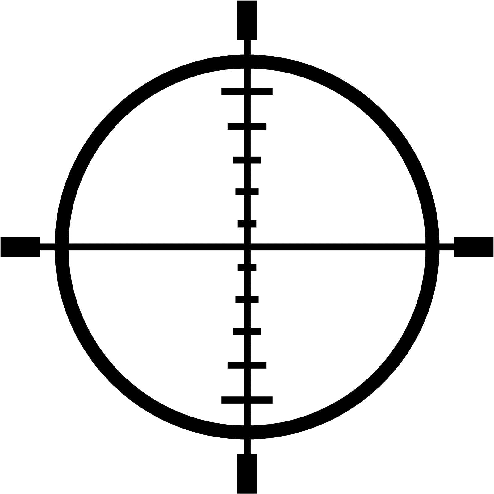 Sniper Scope Crosshairs PNG