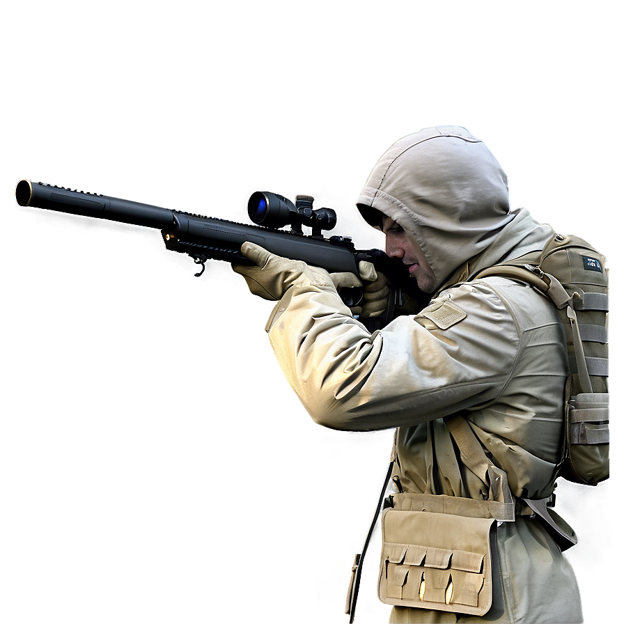 Download Sniper Shooting Stance Png 06112024 | Wallpapers.com