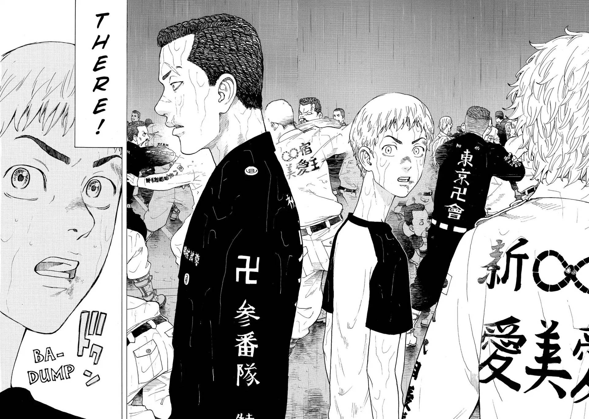 Snippet Strip From Tokyo Revengers Manga Wallpaper