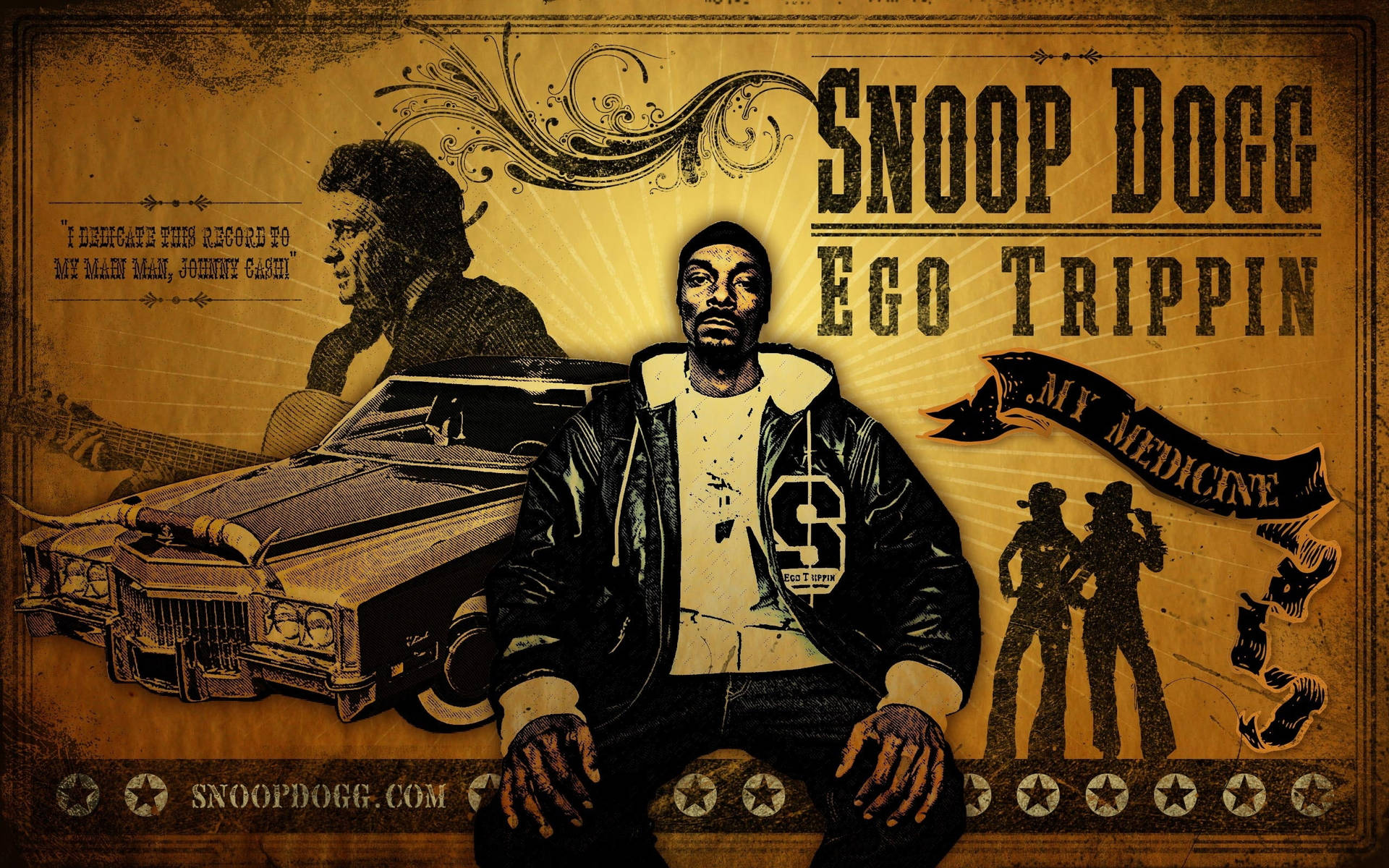 Snoop Dogg Ego Trippin' Poster Wallpaper