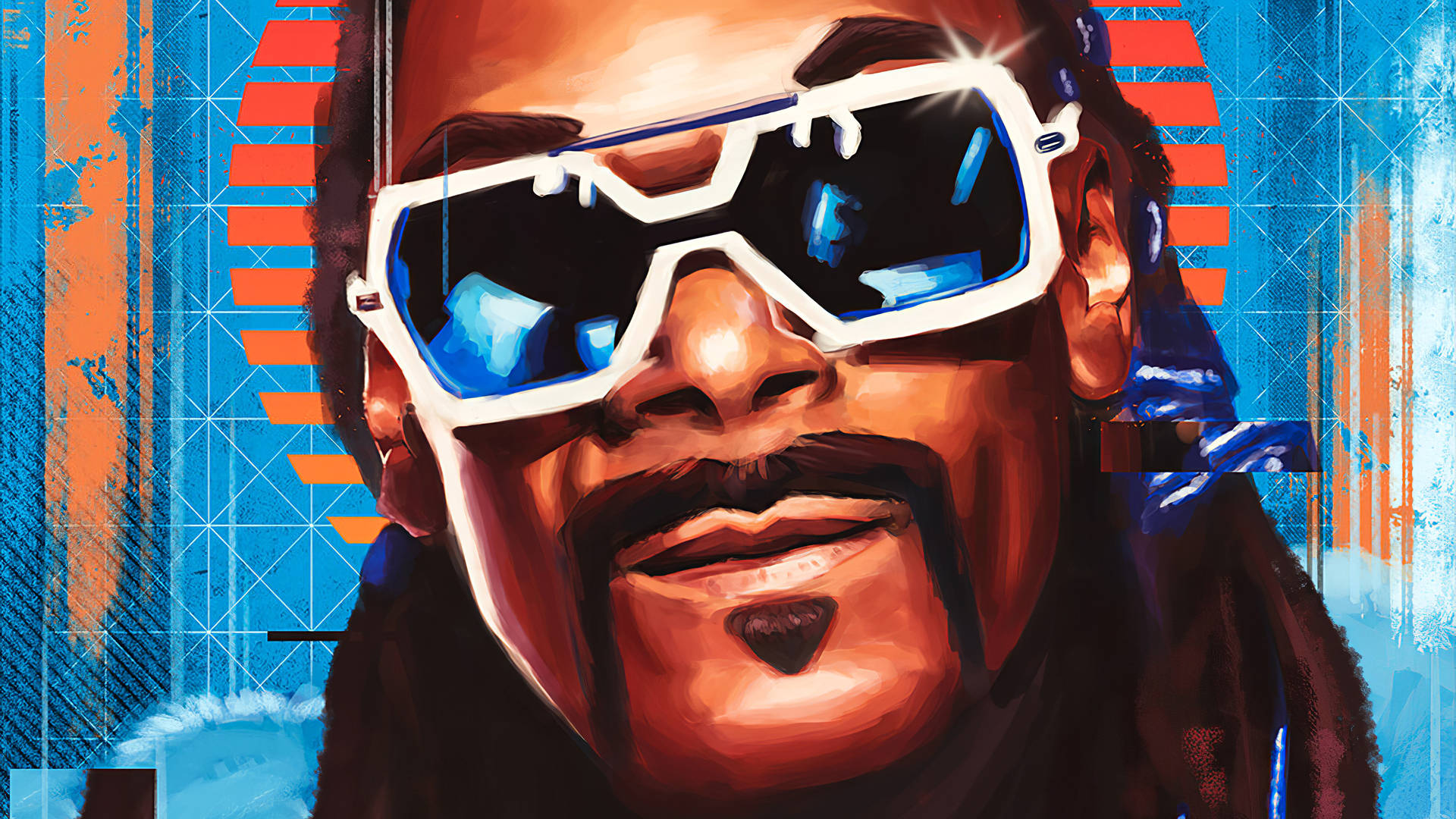 Snoop Dogg Vector Graphic Art Wallpaper