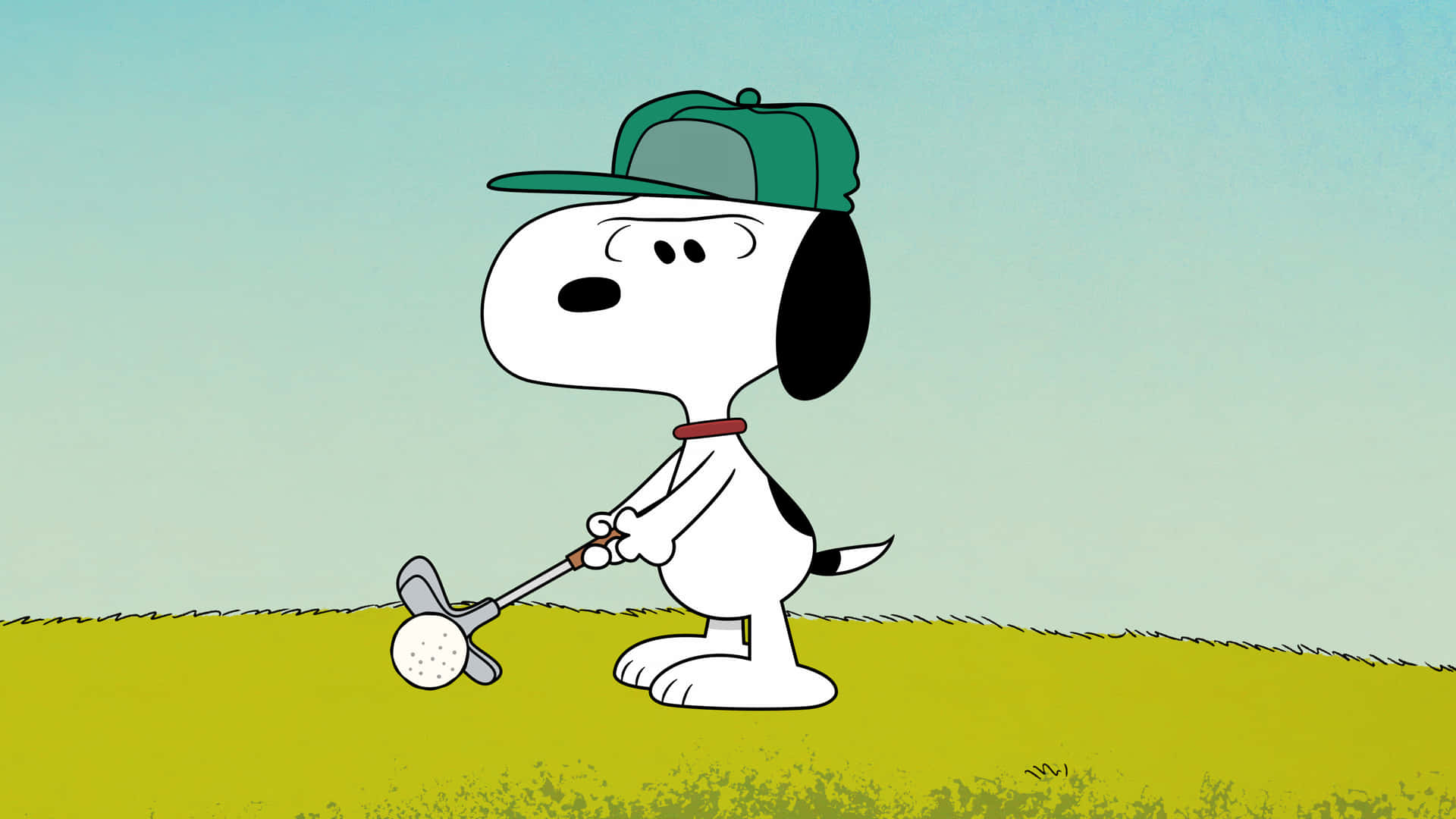 Snoopy,l'amabile Beagle, Si Diverte In Tutte Le Attività Divertenti.