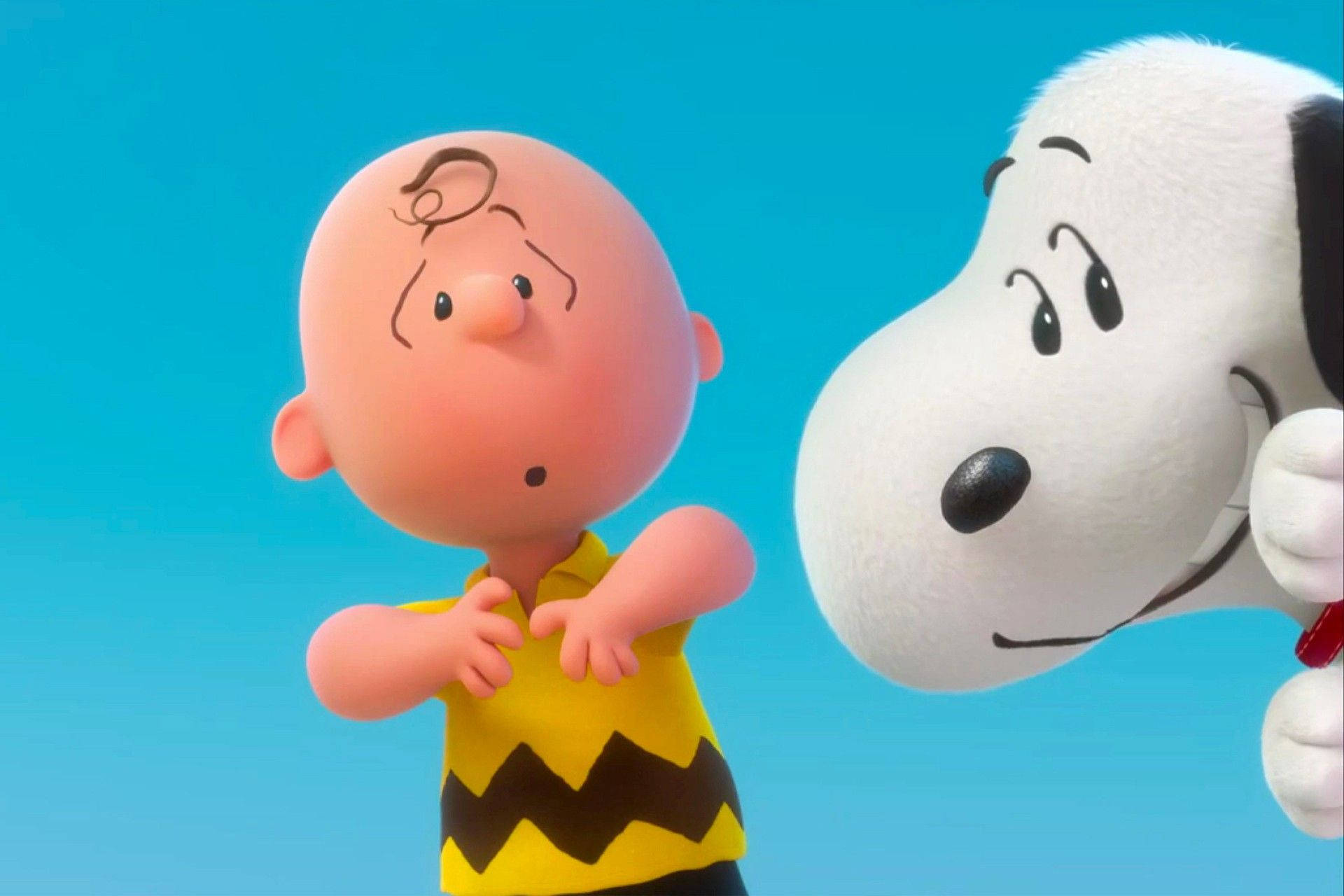 Snoopy and Charlie Brown - Best Friends Forever Wallpaper