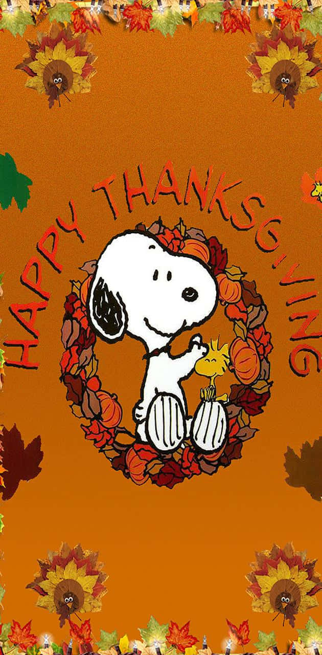 Autumn Adventures with Snoopy" Wallpaper
