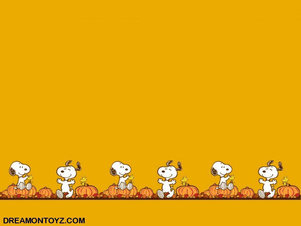 It's time for Snoopy to get spooky in his costume for Halloween! Wallpaper