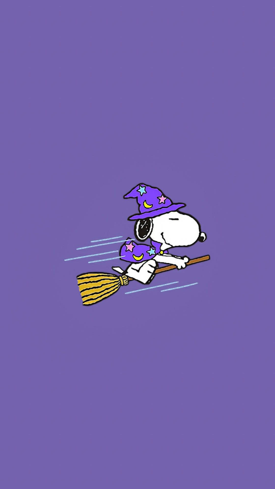 Witch Snoopy Halloween Wallpaper
