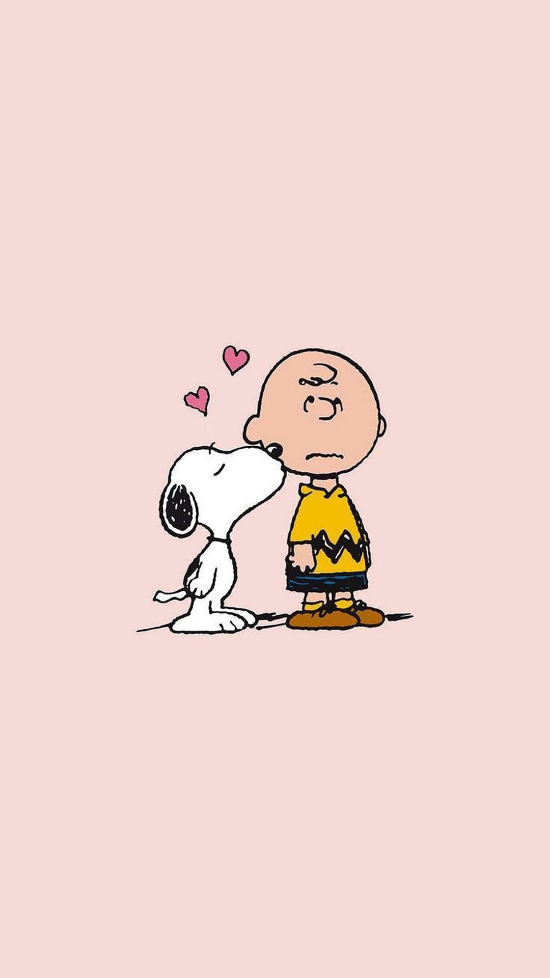 Snoopy Kissing Charlie Brown