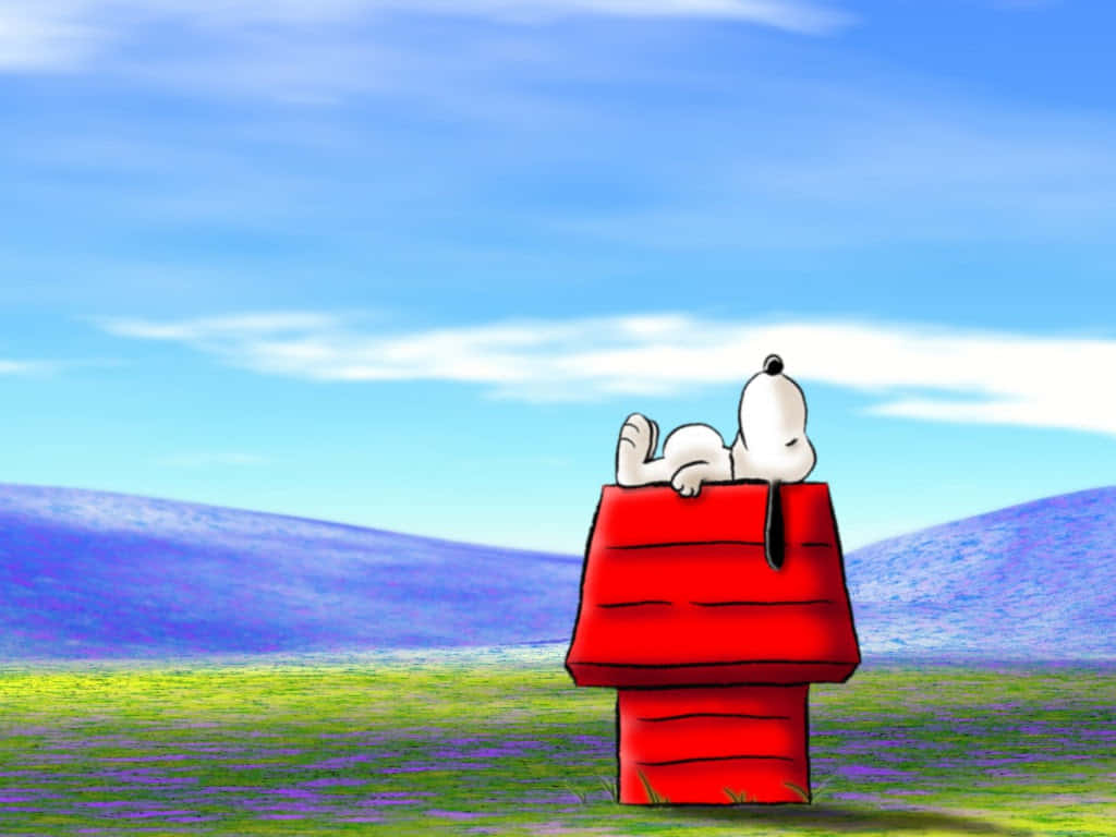 Snoopy, the signature character of Peanuts comic strip