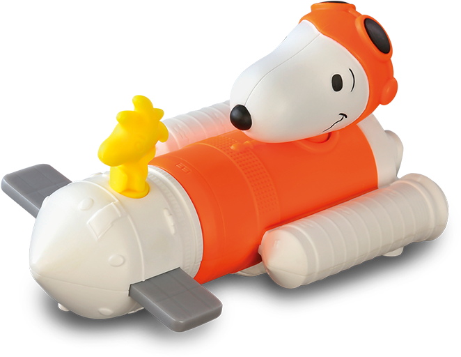 Snoopy Space Shuttle Toy PNG