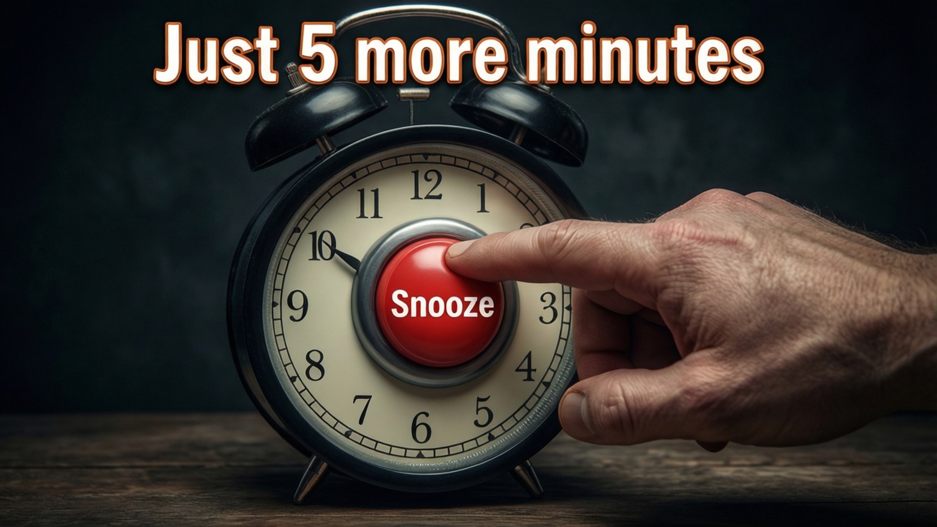 Verleiding van de Snooze-knop Achtergronden