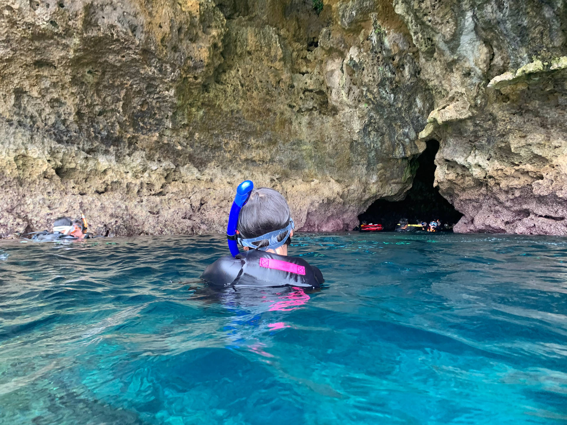 Grotta Dello Snorkeling Sfondo
