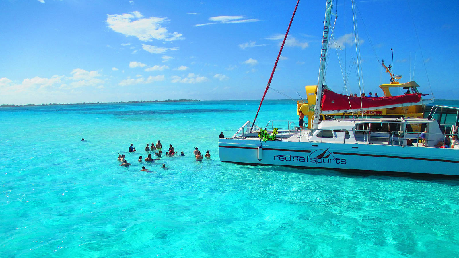 Snorklingaktivitetpå Cayman-öarna Wallpaper