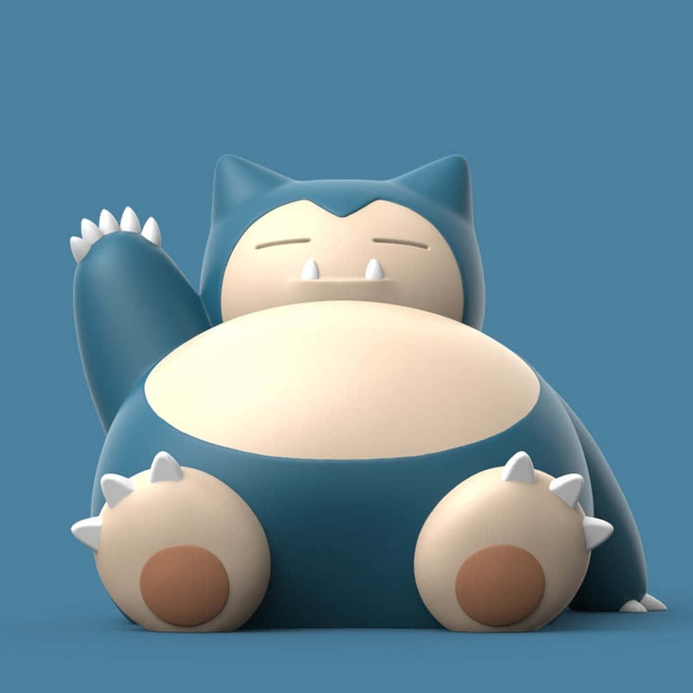 Enjoying a summer day nap with Snorlax!