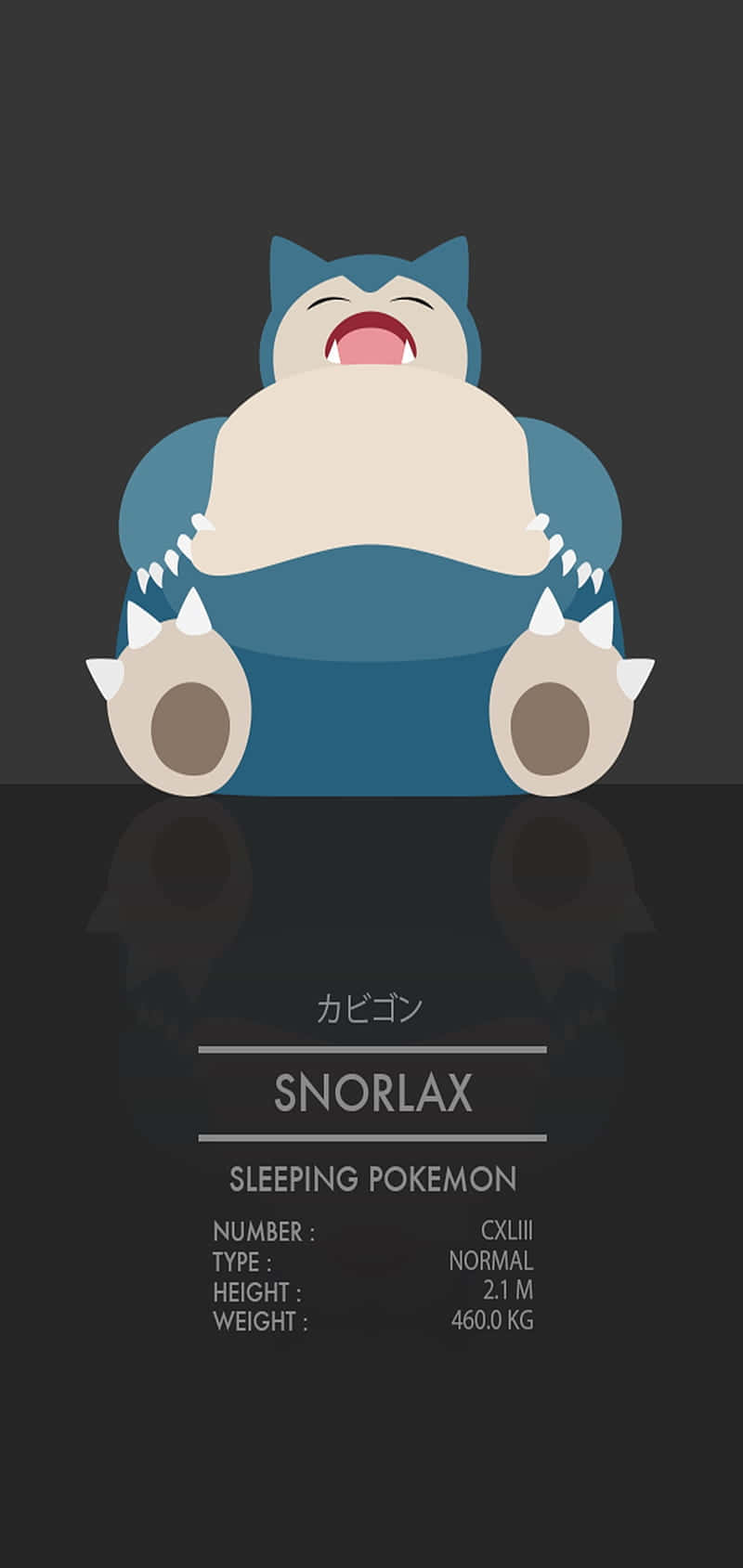 Snorlaxhintergrundbild
