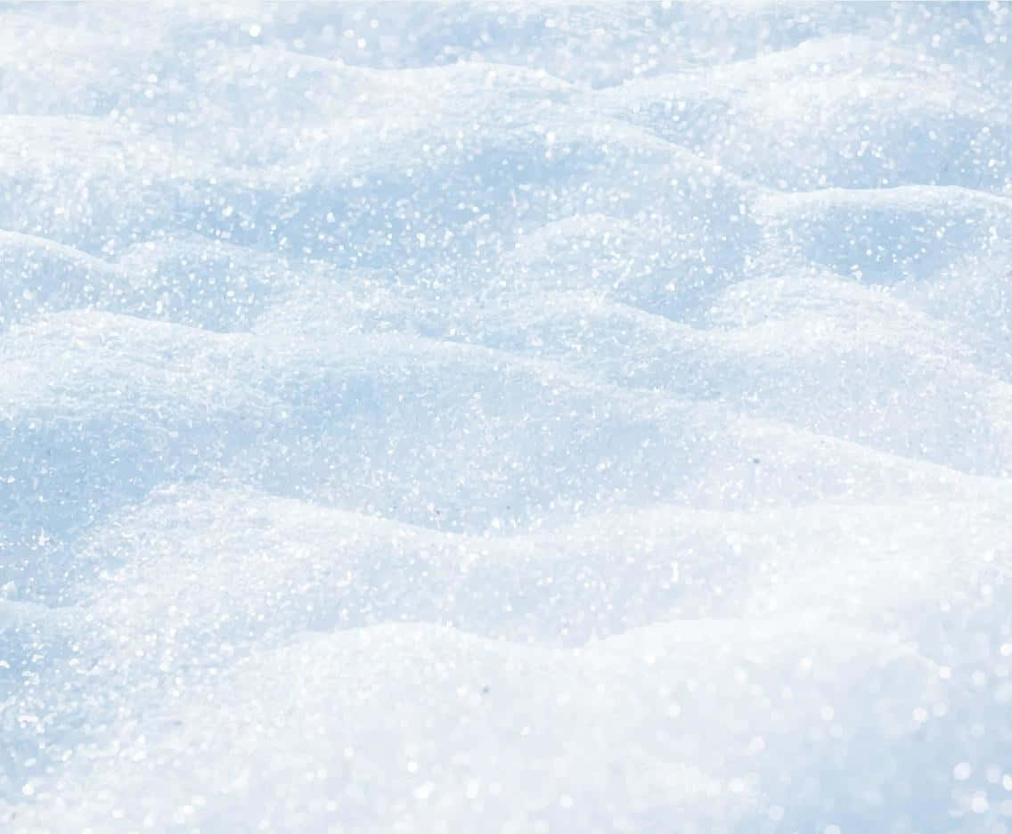 Coposde Nieve Cayendo Sobre El Fondo Blanco De La Superficie De Nieve