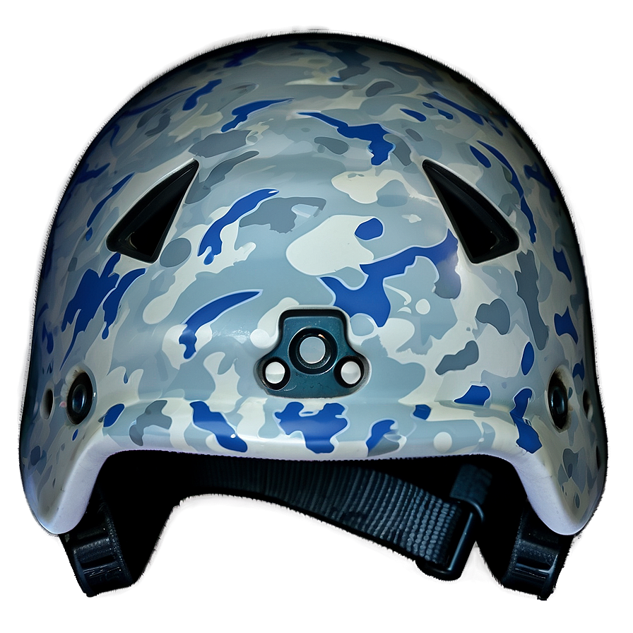 Snow Camo Combat Helmet Png Anq21 PNG