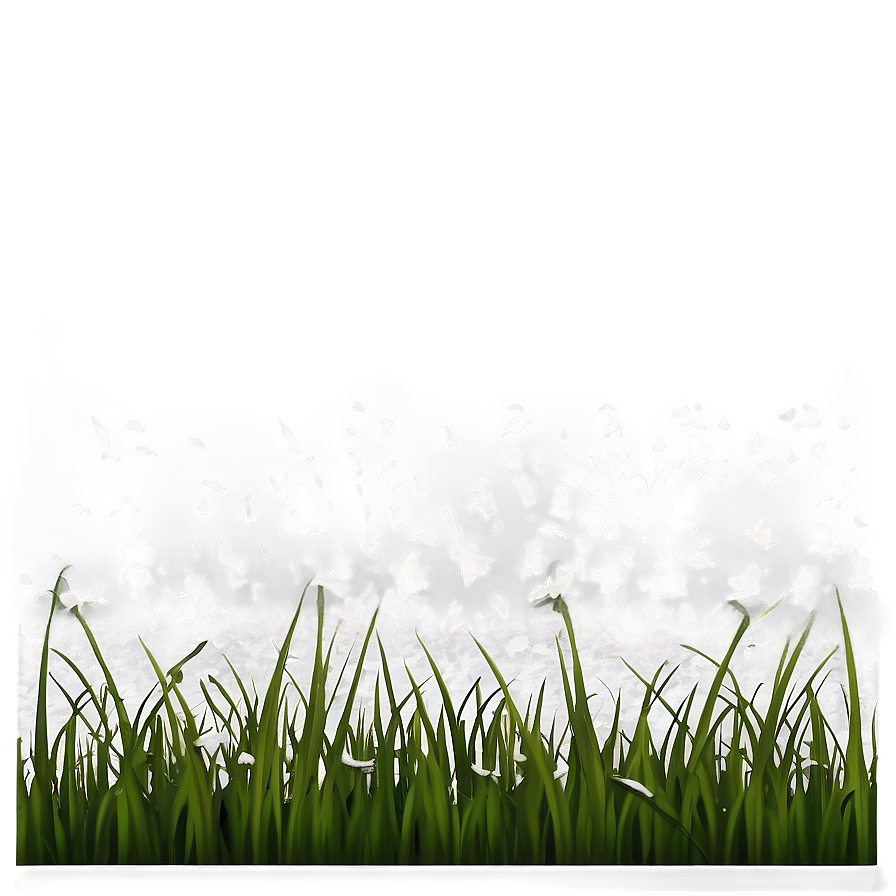 Snow-capped Grass Png 37 PNG