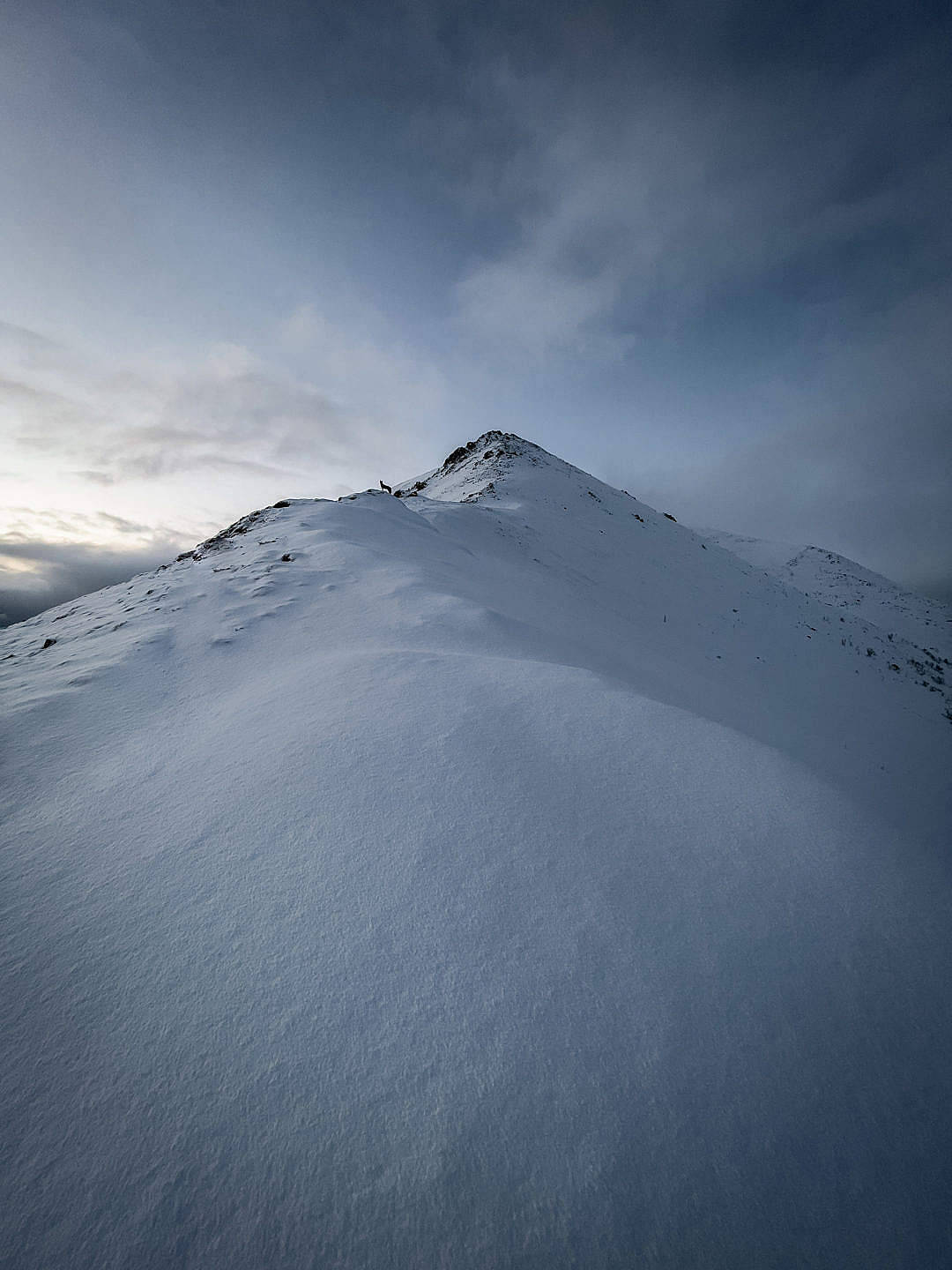 Snow-capped Hd Mountain Ridges Wallpaper