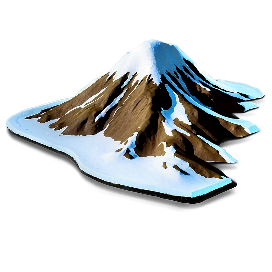 Snow-capped Mountain Png Jwe1 PNG
