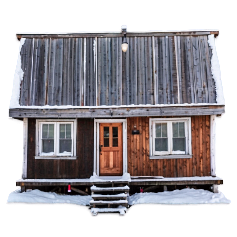 Snow-covered Cabins In Maine Png Yqp58 PNG