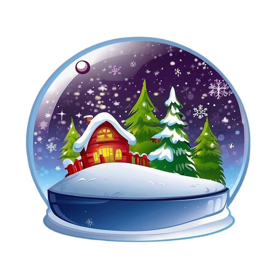 Snow Globe Scenery Png Tvh PNG