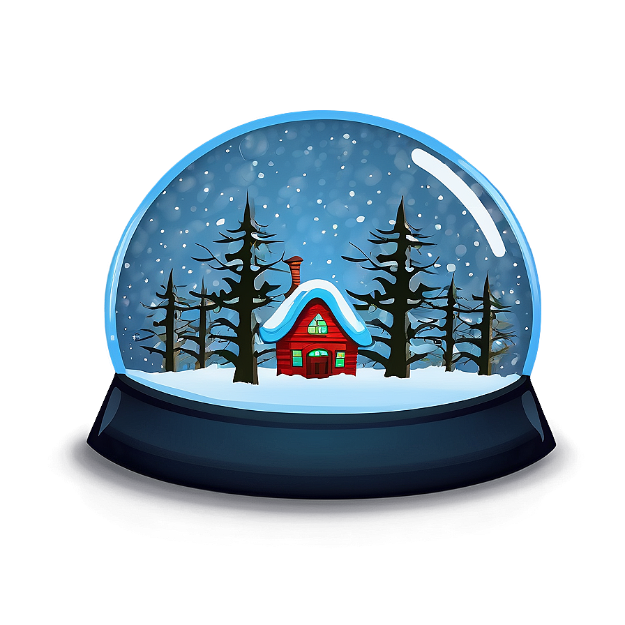 Snow Globe Transparent Png 05252024 PNG