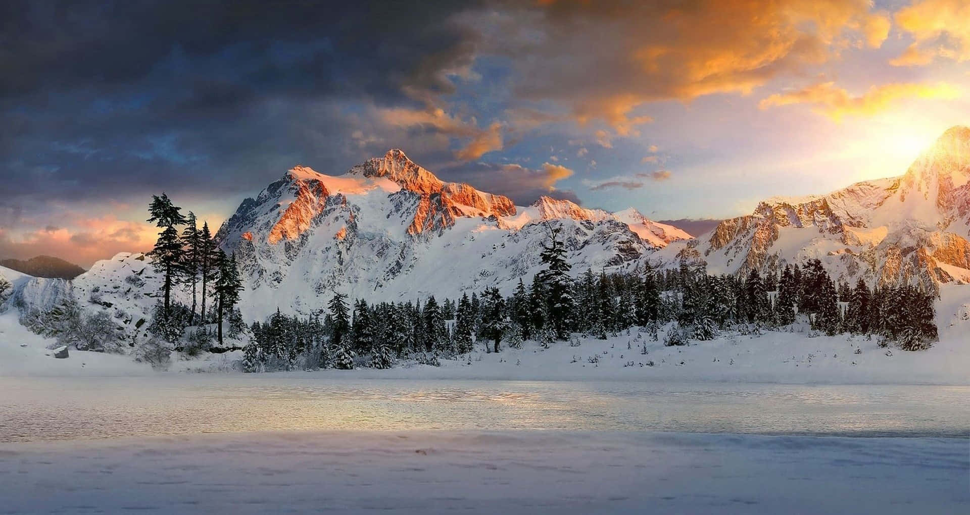 Take a breathtaking journey and witness the beauty of the snow-capped mountains