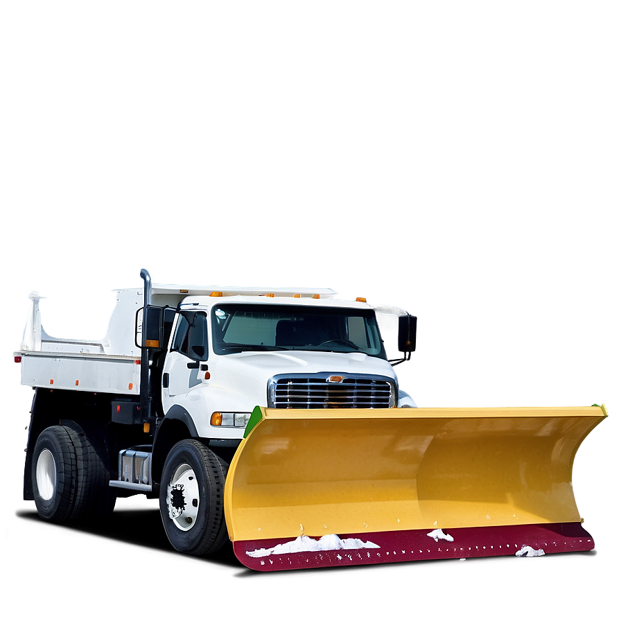 Snow Plow Truck Winter Png 05042024 PNG