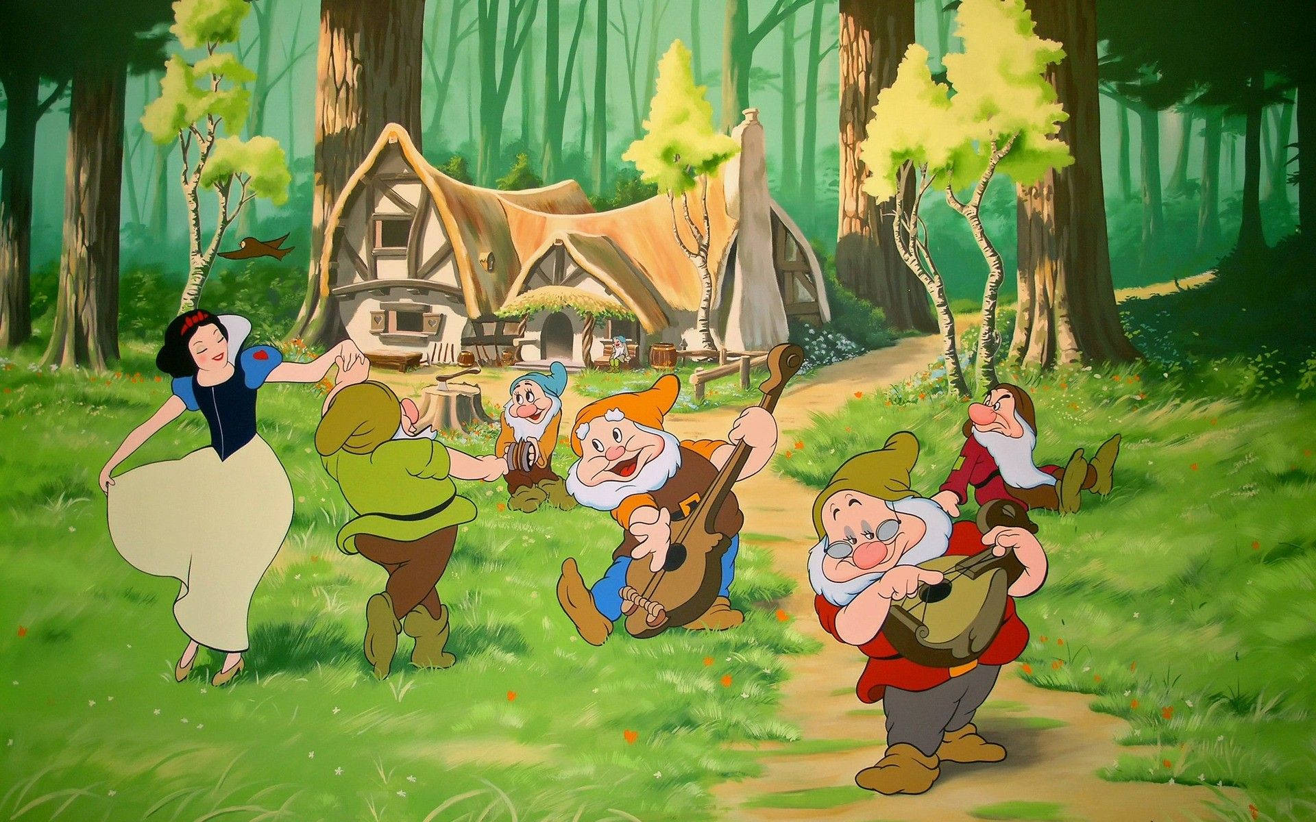 Snow White And Dwarfs