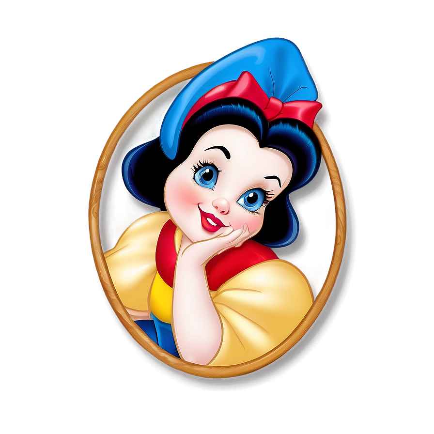 Snow White And Seven Dwarfs Png Nhb PNG