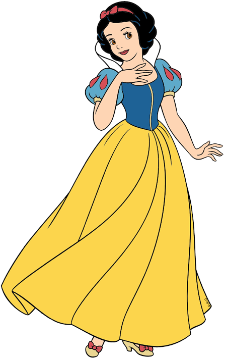 Snow White Classic Pose PNG