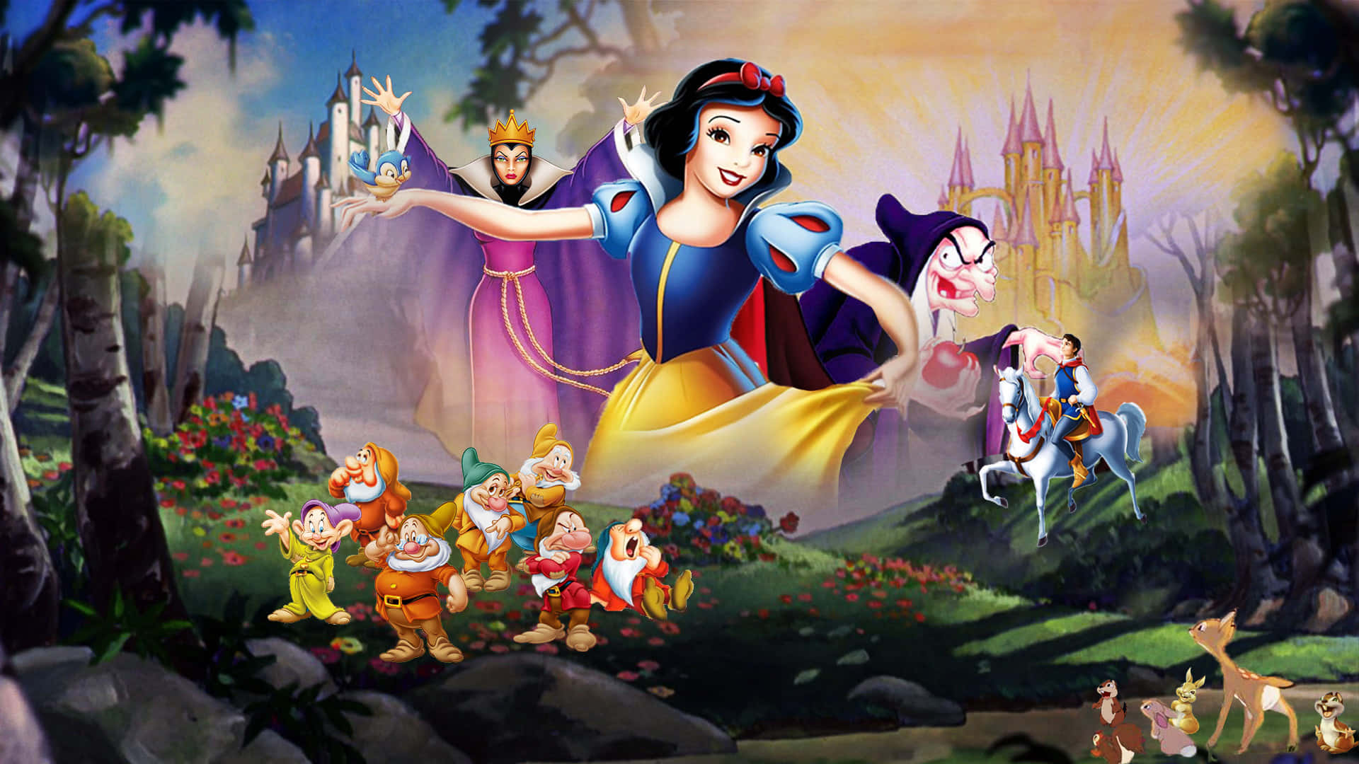 Disney Princess Snow White Background Wallpaper 07859 - Baltana