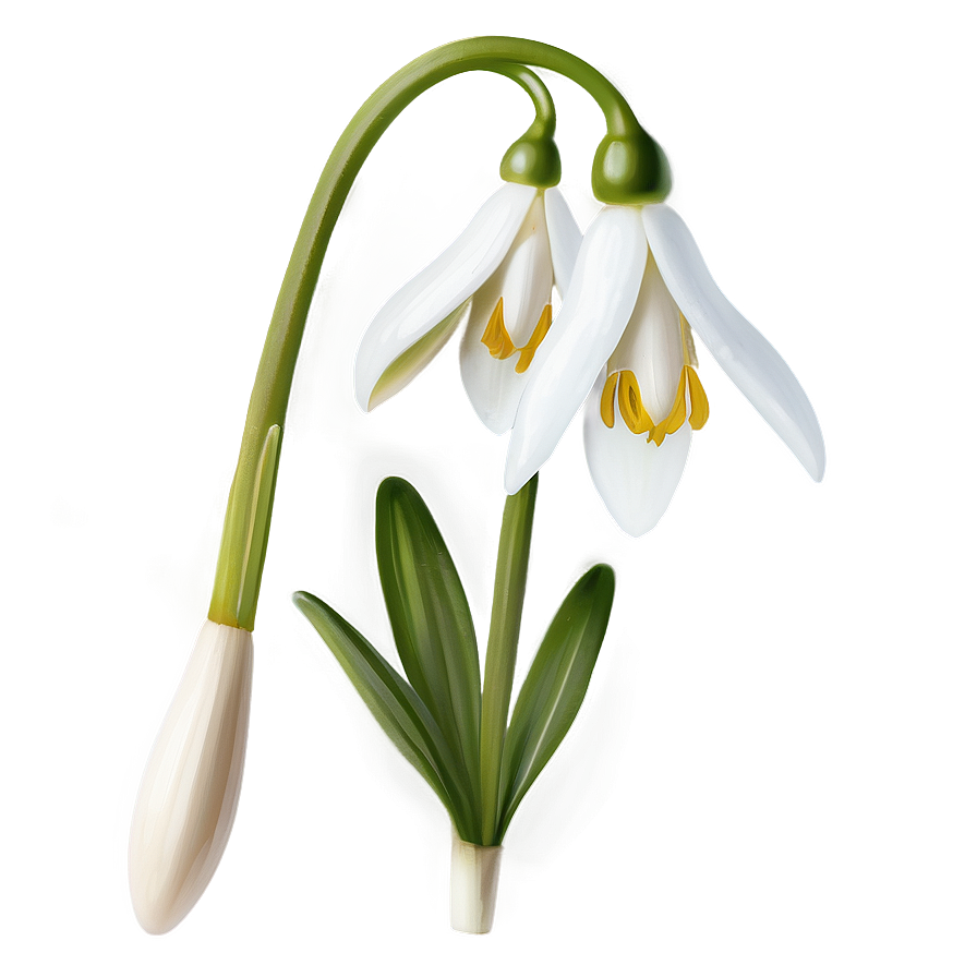 Snowdrop Flower Transparent Png 11 PNG