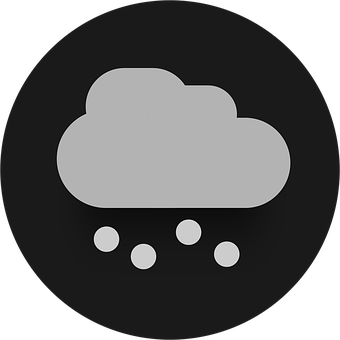 Snowfall Weather Icon PNG