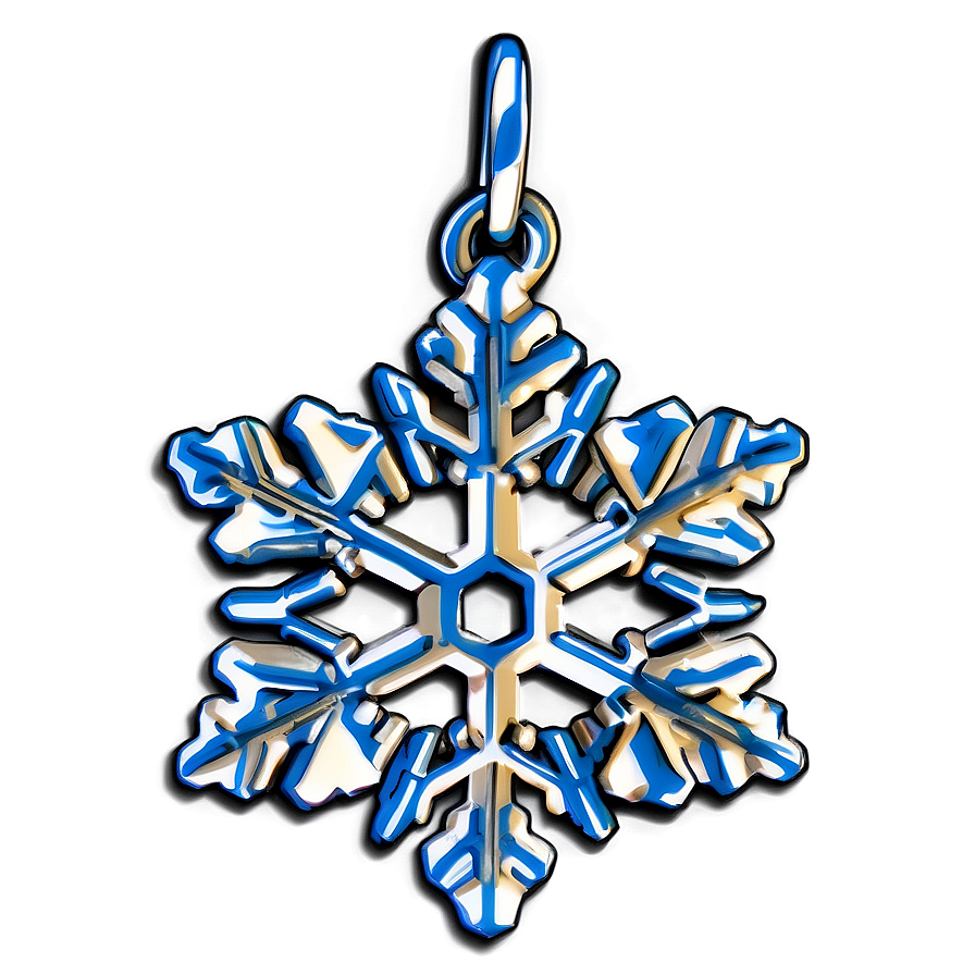 Snowflake Charm Graphic Png 05252024 PNG