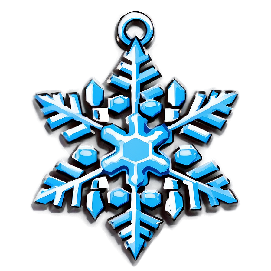 Snowflake Charm Graphic Png 44 PNG