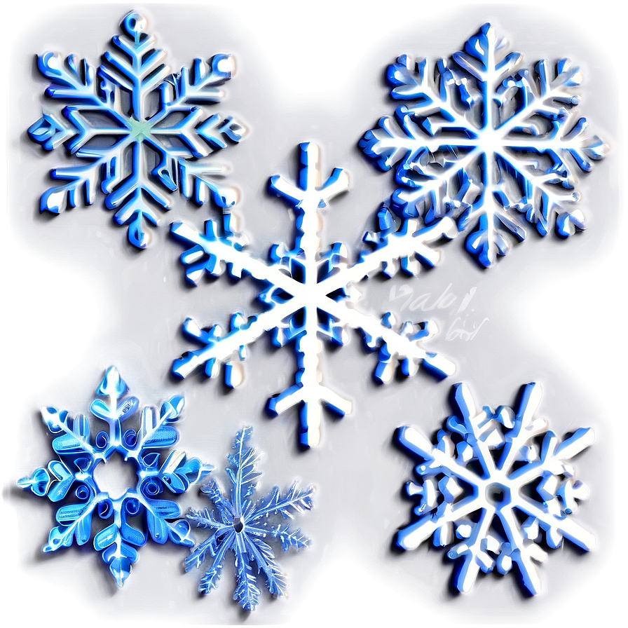 Snowflake Cluster Image Png Hbv15 PNG