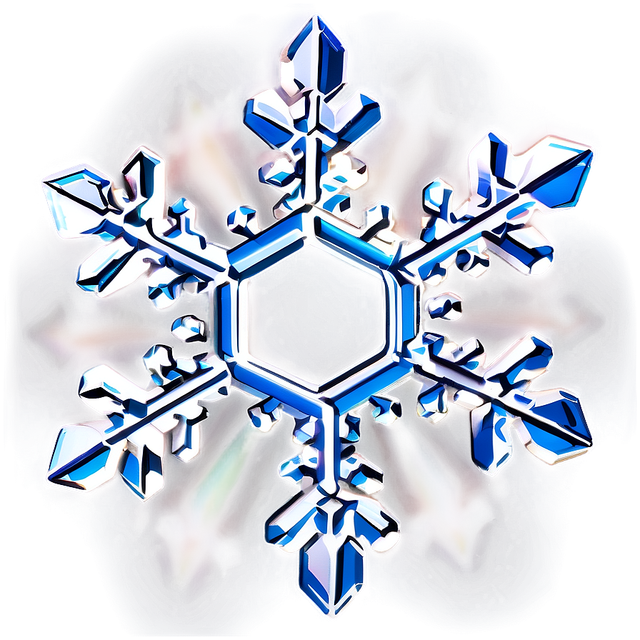 Snowflake Crystal Clear Png 90 PNG