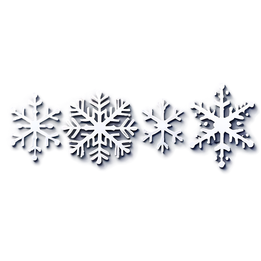 Snowflake Emoji Pattern Png 06272024 PNG