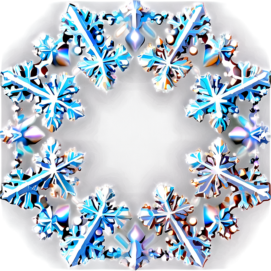 Snowflake Frame Png 68 PNG