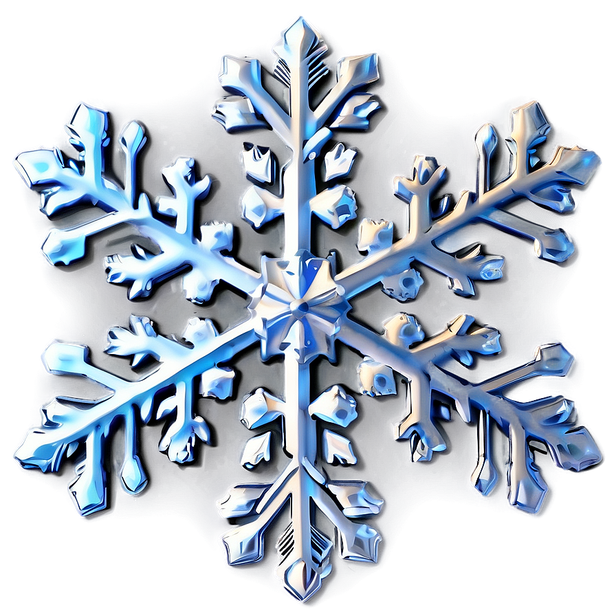 Snowflake Frosty Elegance Png 06262024 PNG