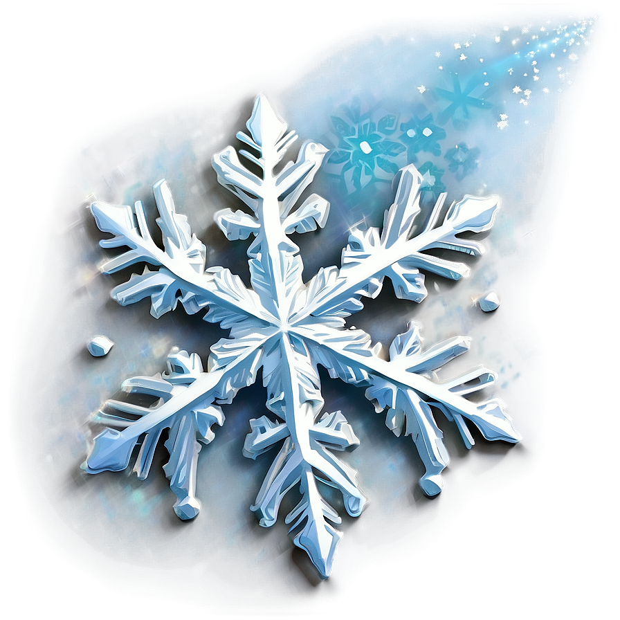 Snowflake Icy Splendor Png 75 PNG