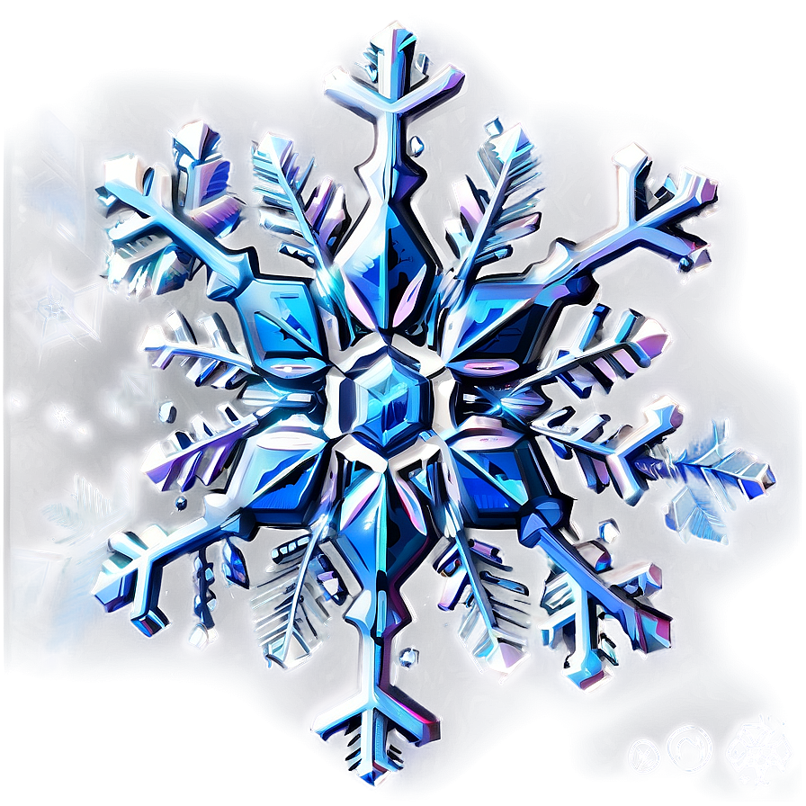 Snowflake Icy Splendor Png Qef89 PNG