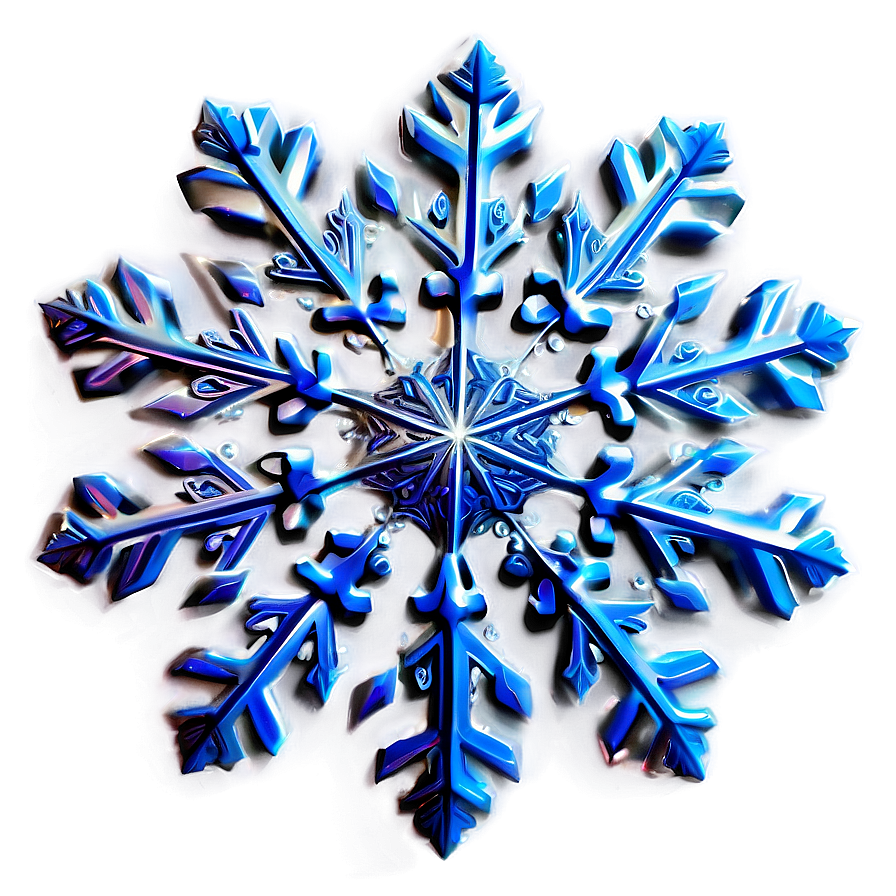 Snowflake In Snowstorm Png Map14 PNG