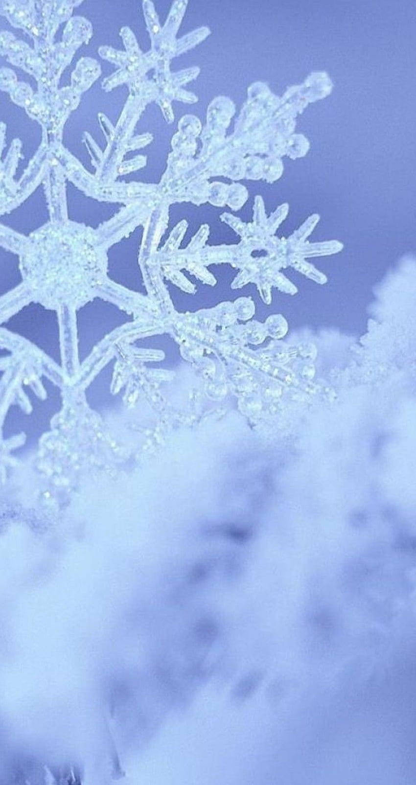 Snowflake Ornament Iphone Wallpaper