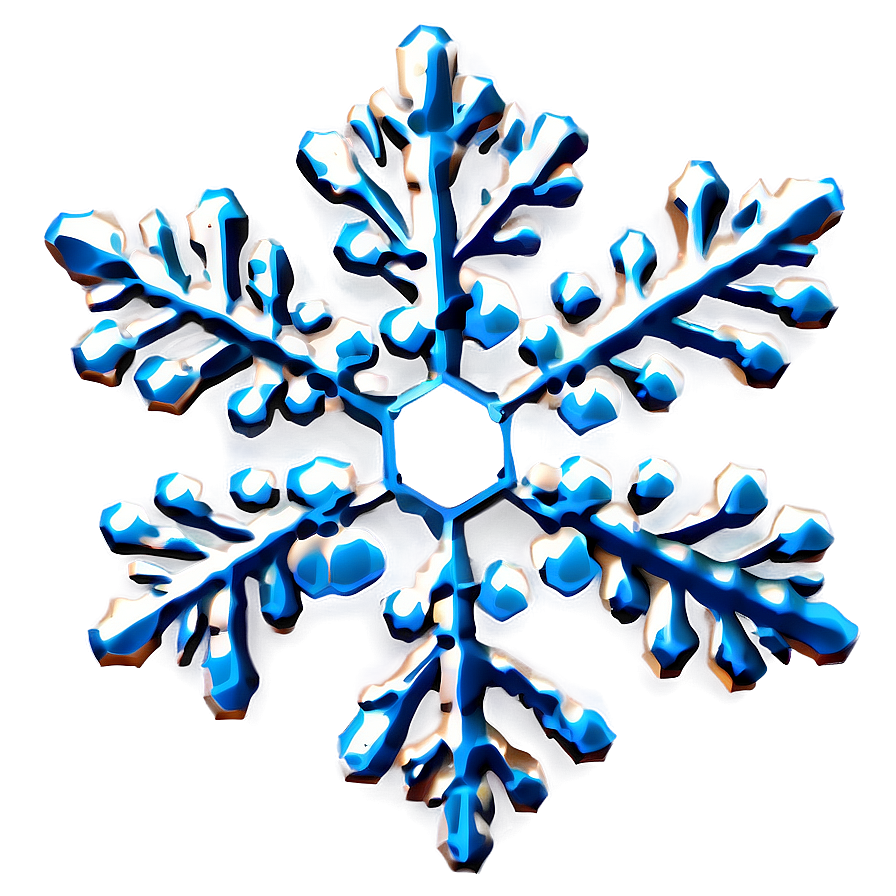 Snowflake Outline Transparent Png 05252024 PNG