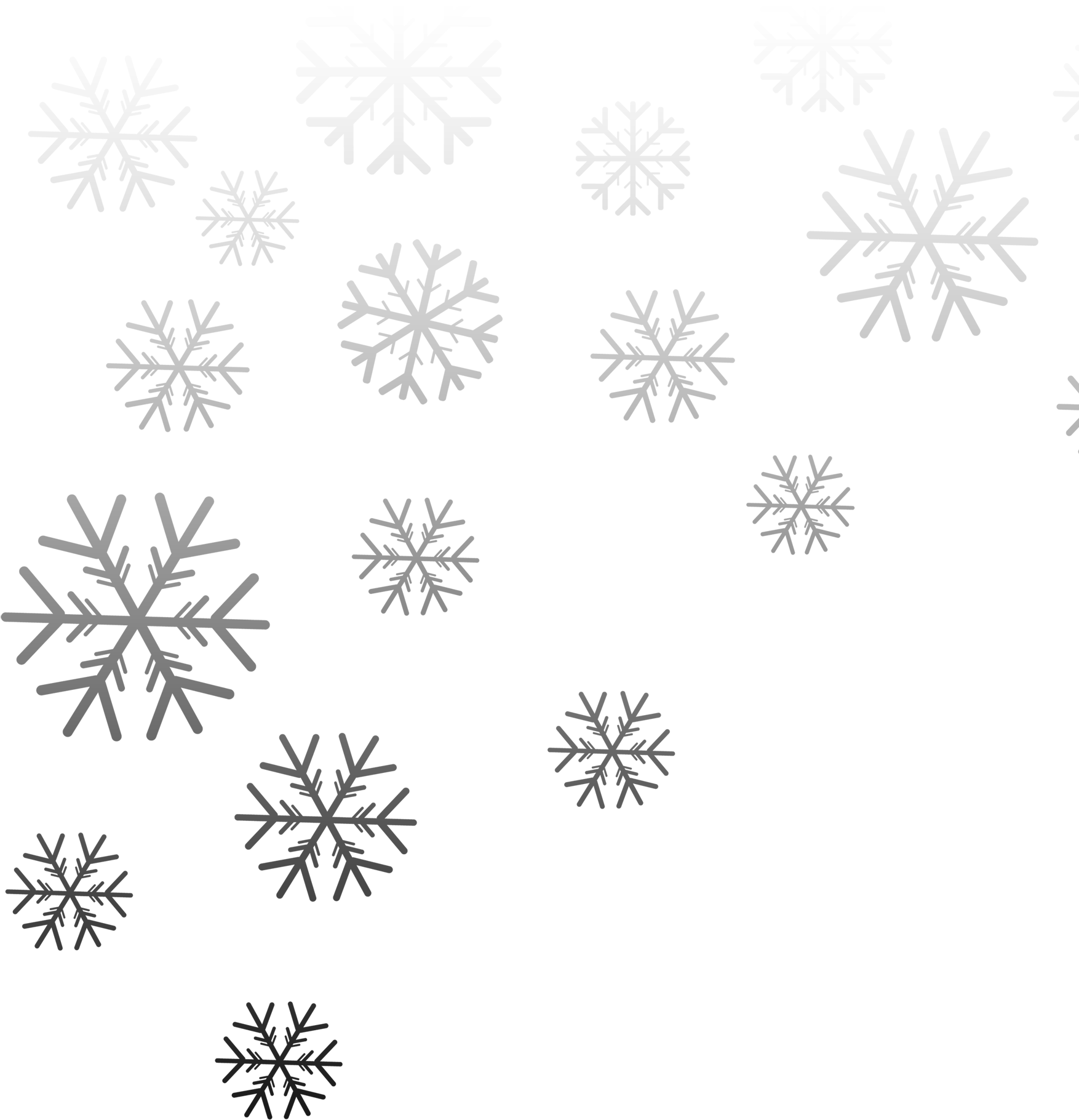 Snowflake Patternon Teal Background PNG