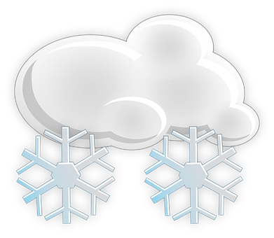 Snowflake Weather Icon PNG