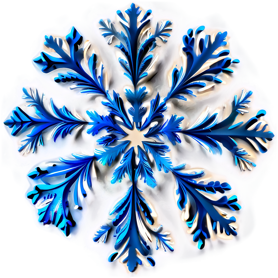 Snowflake Whirl Design Png 04292024 PNG
