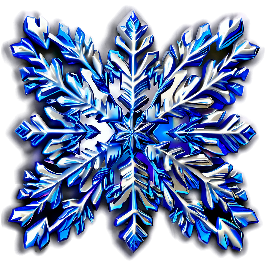 Snowflake Winter Bliss Png 04292024 PNG